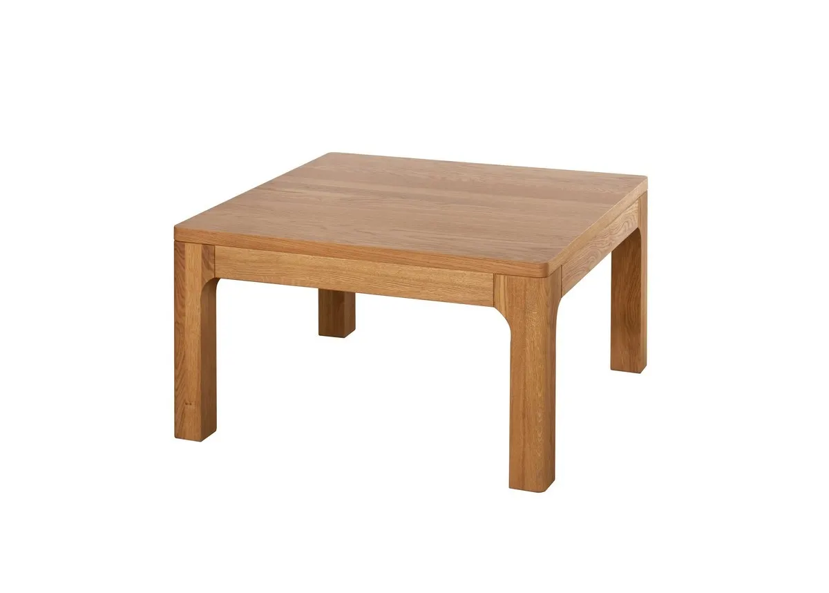 Stolik kawowy LATINA 41 drewniany dąb miodowy 80x80x45cm