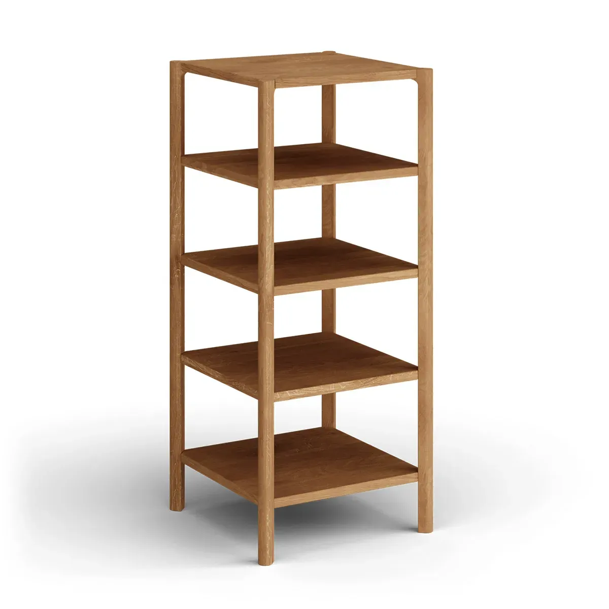 Regał dębowy wysoki CAMPI dąb olejowany