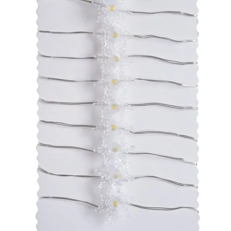 Łańcuch choinkowy LEDOWY ze śnieżynkami 3427 - EWAX_3427