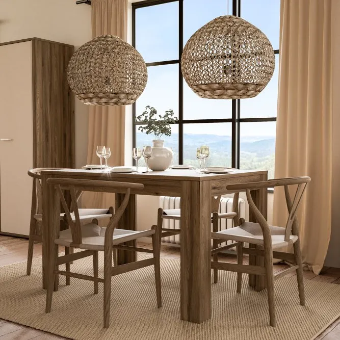 Stół rozkładany MAREDA 85x120-175 cm - dąb valencia - TMST142-D116