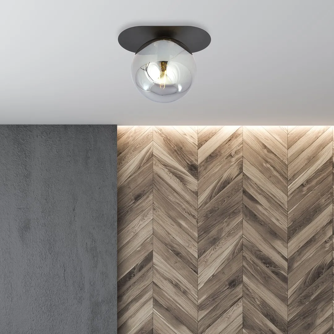 Lampa sufitowa PLAZA Czarny 1119/1 - 1119/1