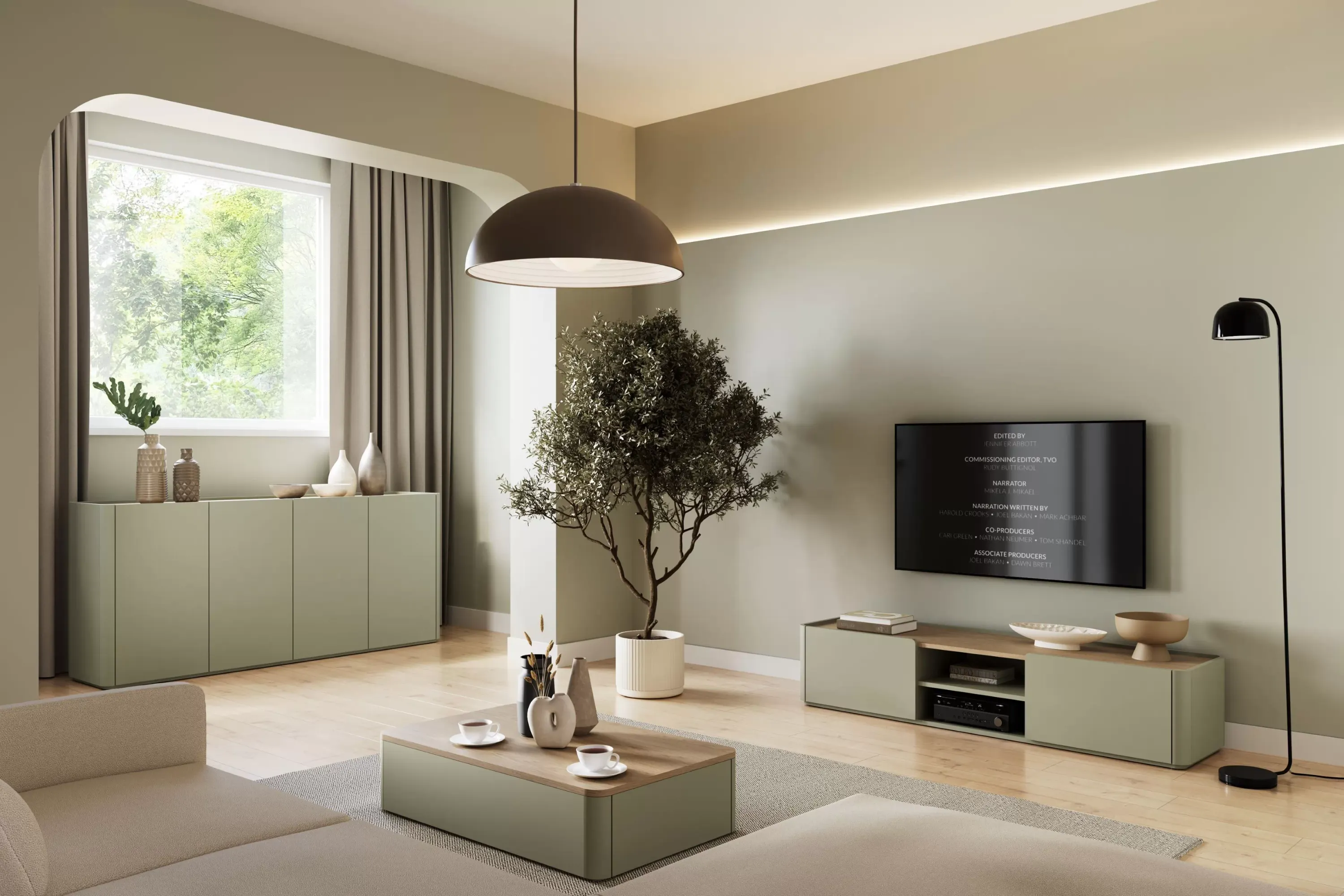 Stolik kawowy z 2 szufladami ELIVO 60x100cm eukaliptus dąb baltic dune - B_169192