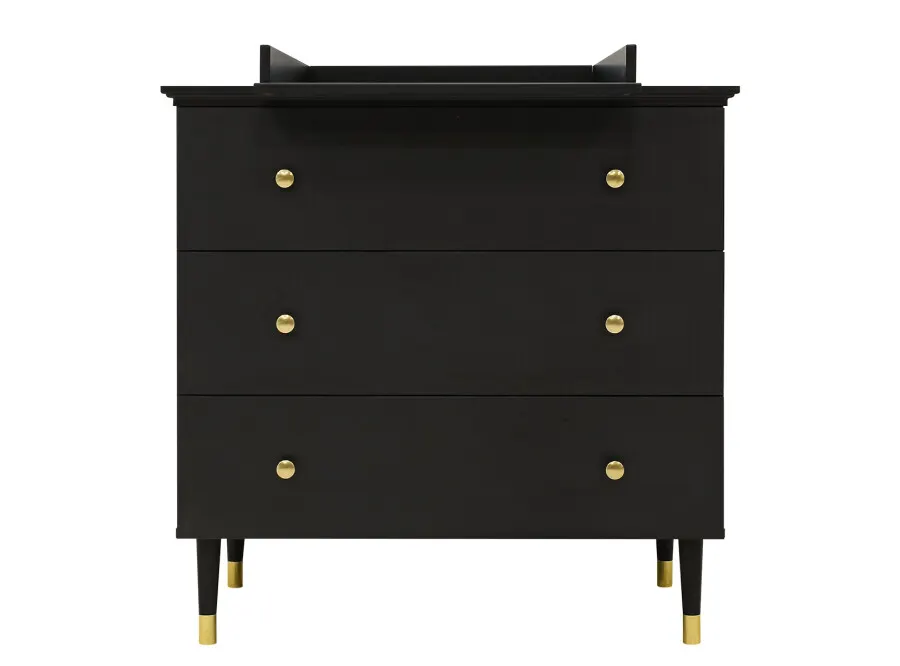 Przewijak na komodę CLEO 60x78 czarny - BAN_CLE-5