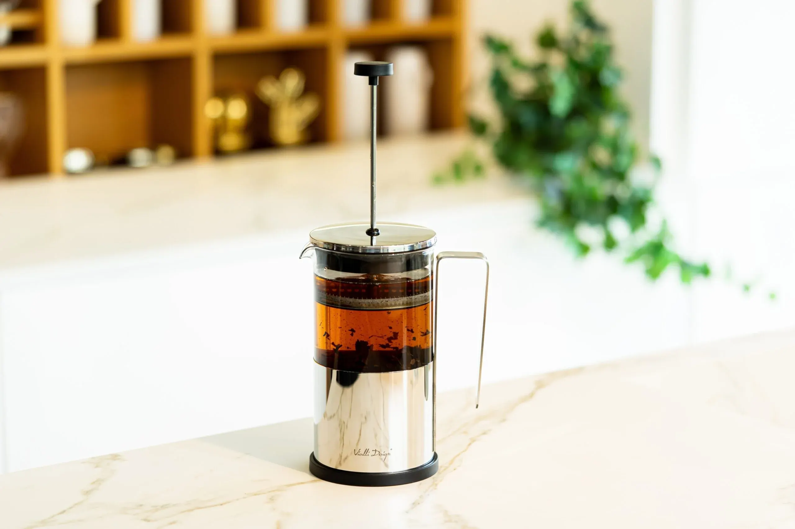 Zaparzacz do kawy i herbaty 1000 ml transparentny — zdjęcie 12