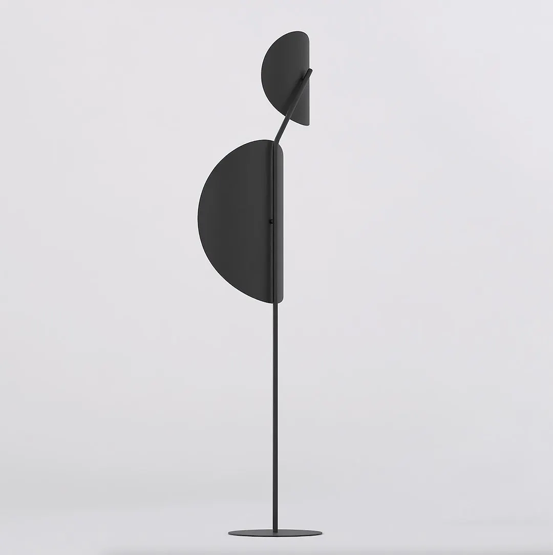 Lampa podłogowa DELULU LP2 czarna — zdjęcie 3