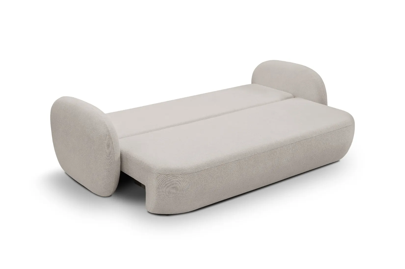 Sofa rozkładana z pojemnikiem OLIO SICURIO 238 cm jasnoszara - OLIO_SO_SICURIO65