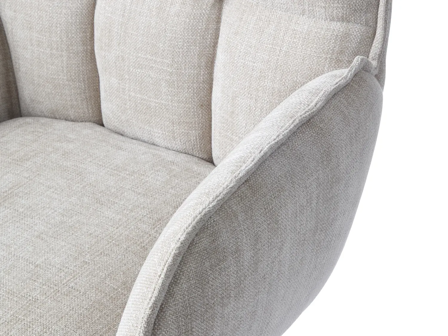 Krzesło obrotowe MARILLA - beżowy - UN_51080004