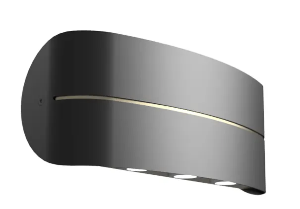 Kinkiet metalowy led HIFLY ze ściemniaczem i regulacją czarny Kinkiet metalowy led HIFLY ze ściemniaczem i regulacją czarny