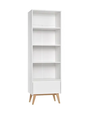 Regał wysoki z szufladą SWING 65x199 biały Regał wysoki z szufladą SWING 65x199 biały