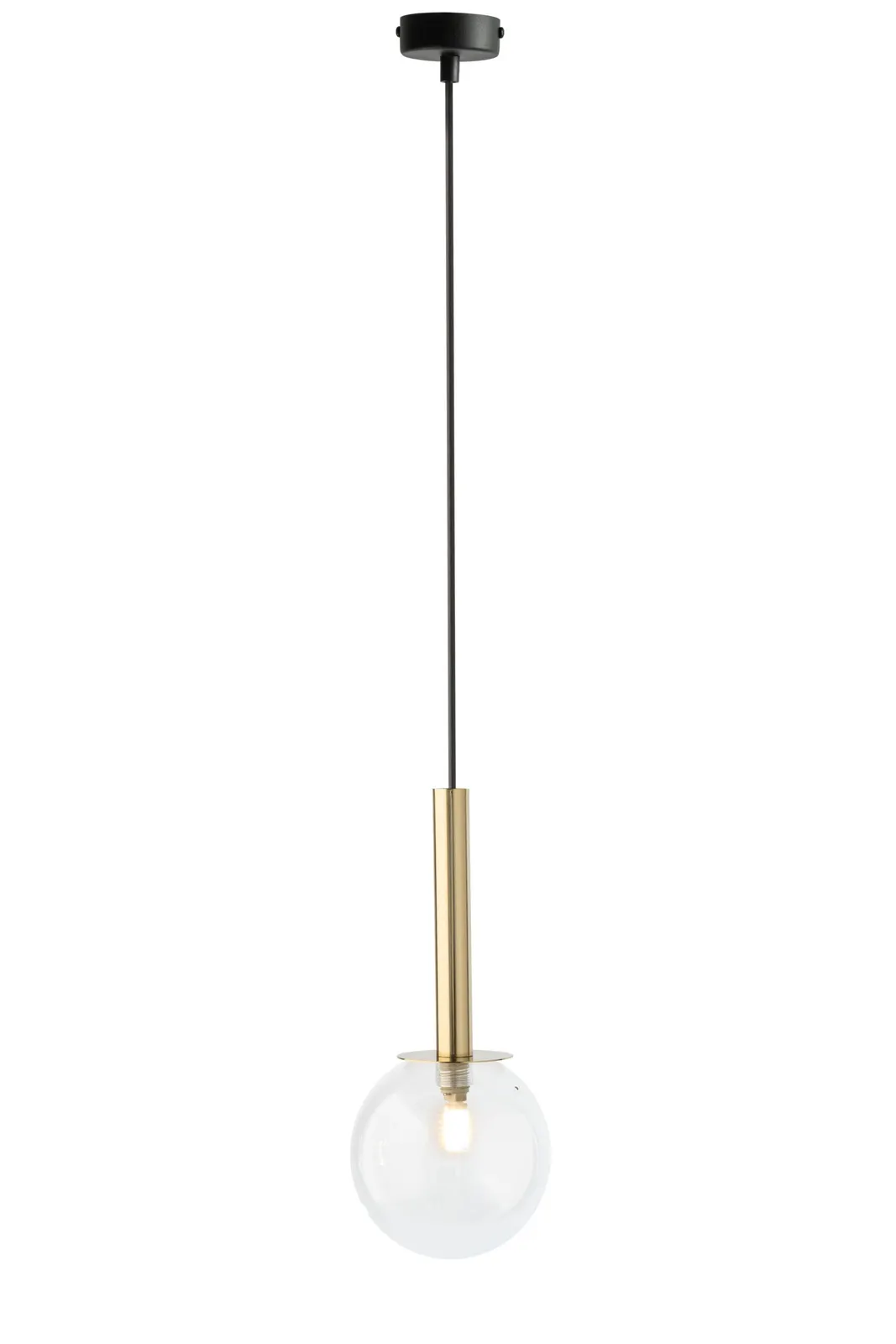 Lampa wisząca DAISY 1 czarno-złota