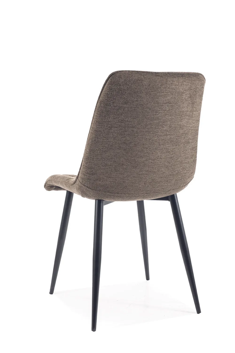 KRZESŁO CHIC BREGO CZARNY STELAŻ / OLIWKA 77 SIGNAL - CHICBRCOL