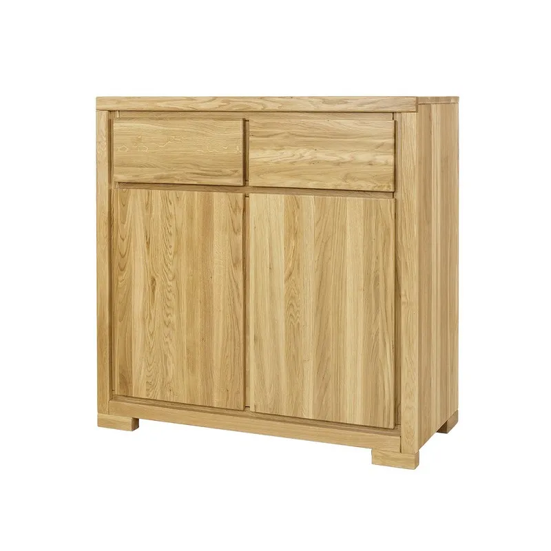 Komoda dębowa KD354 Naturalny DREWMAX — zdjęcie 4