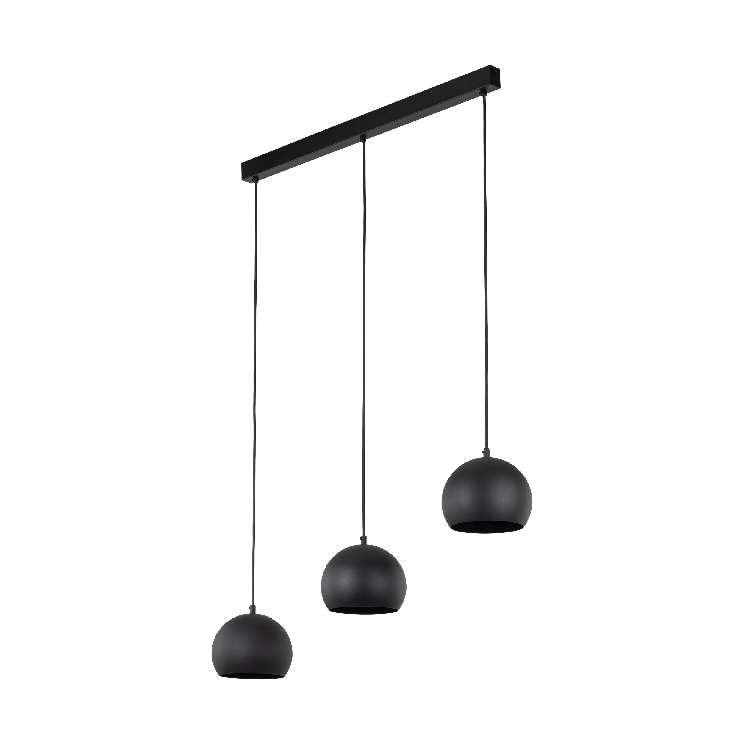 Lampa wisząca ZOE czarna 160x27cm - TK_10168
