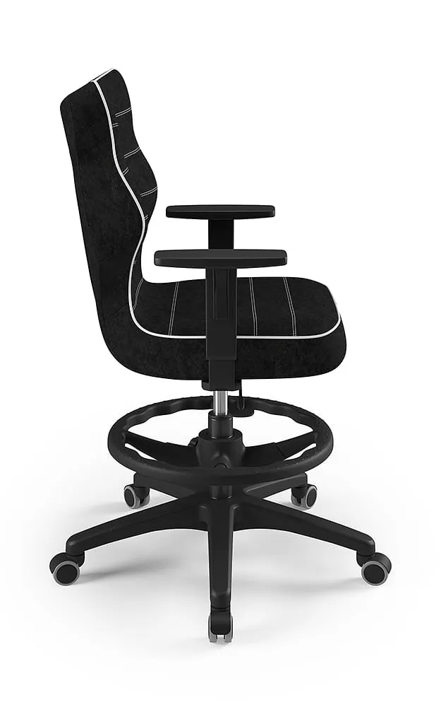 Krzesło młodzieżowe Duo czarny Visto 01 rozmiar 6 WK+P - CD-D-6-B-C-VS01