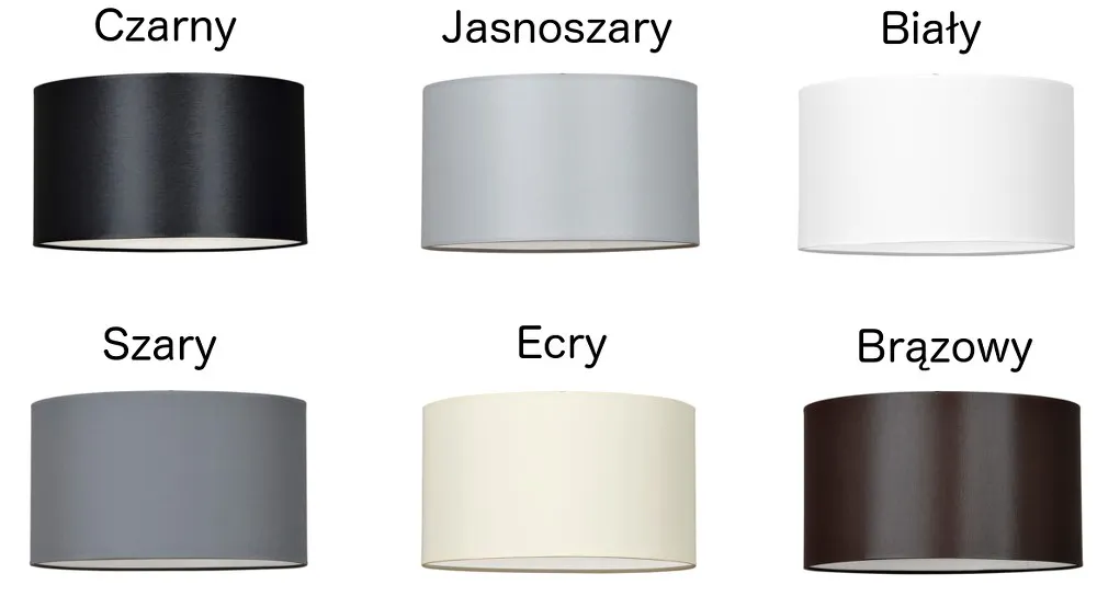 Lampa stojąca TRAPO czarny biały — zdjęcie 2