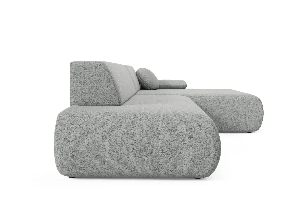 Narożnik rozkładany z pojemnikiem PUENTE 286 cm prawostronny stalowy - PUENTE_NAR_PUENTE92_P