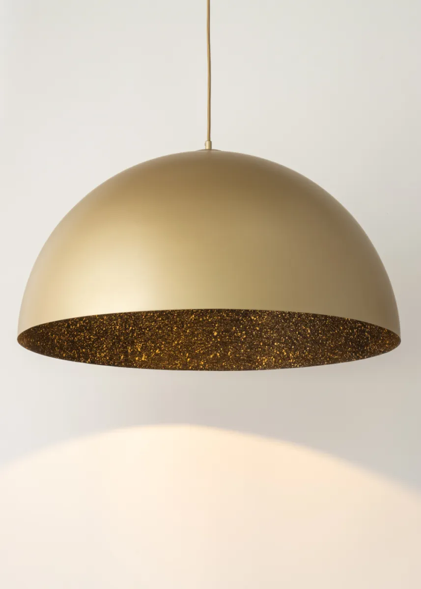 Lampa wisząca SFERA 35 złoto-czarna - SI_32296