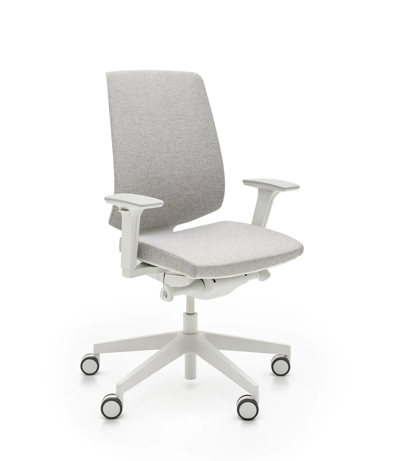 Fotel obrotowy LightUp Regulacja oparcia i podłokietników, Szary Fotel obrotowy LightUp Regulacja oparcia i podłokietników, Szary