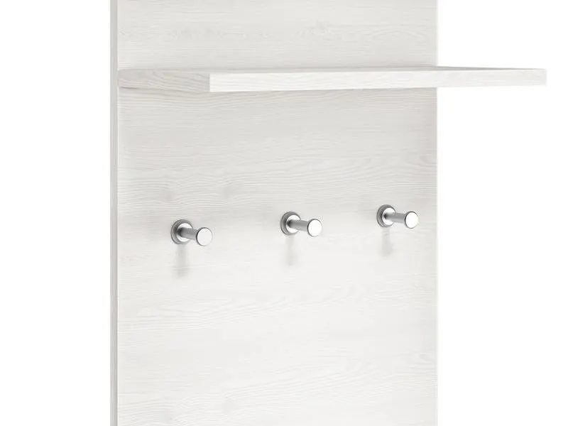 Wieszak ścienny z półką BLANCO 23 sosna śnieżna 40x136 cm - 1BLAN23-001