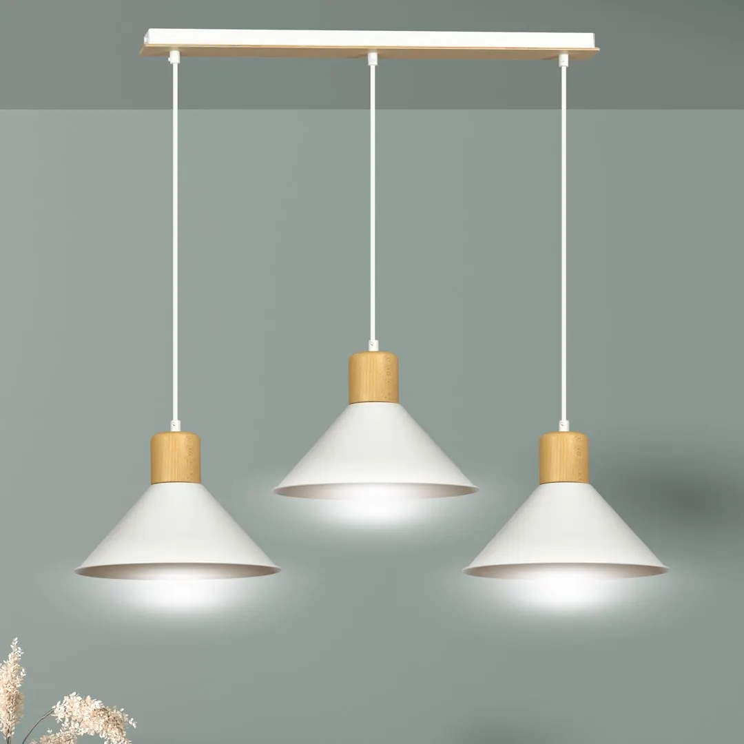 Lampa wisząca ROWEN Biały 1045/3 - 1045/3