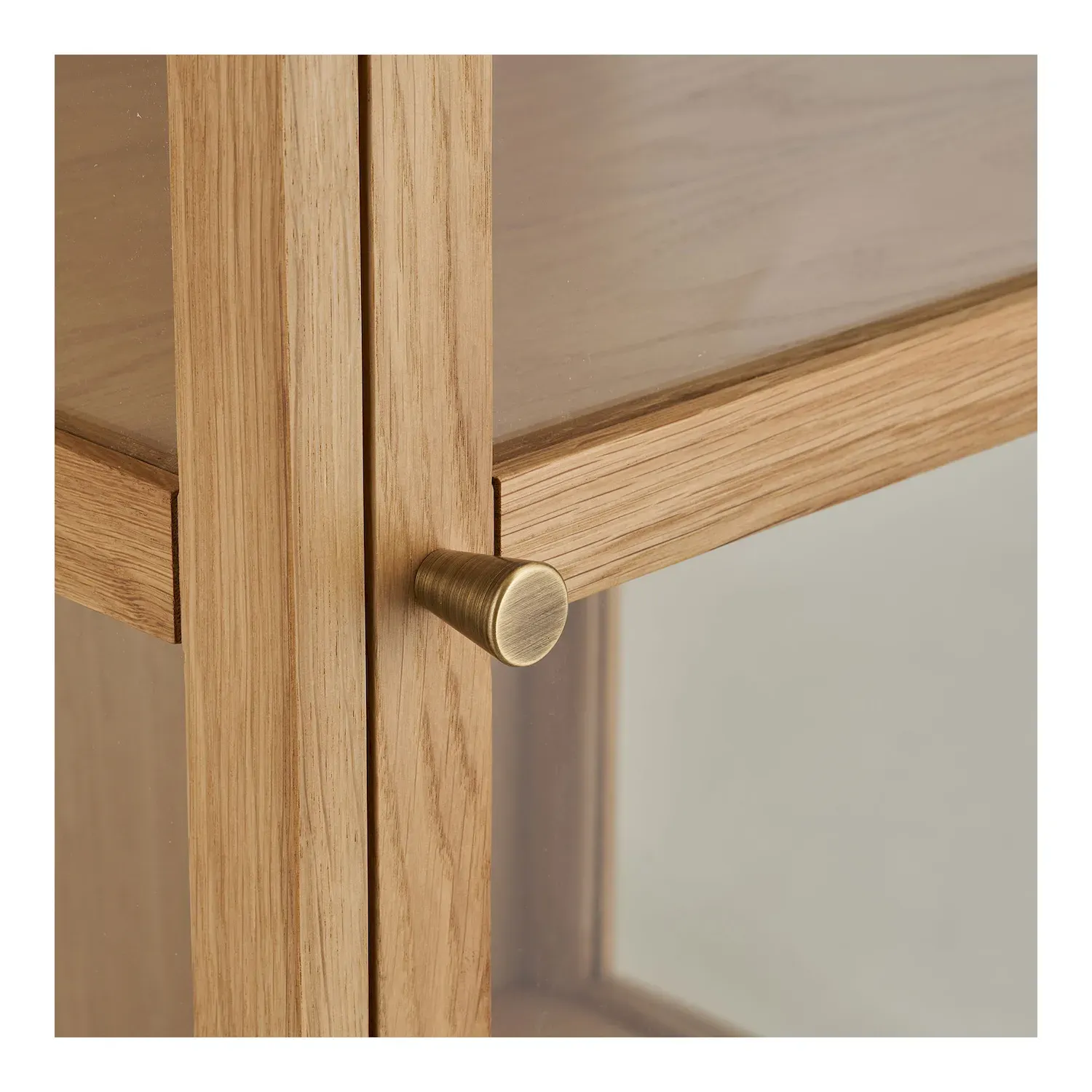 Witryna 1-drzwiowa ZAMORA 47x180 naturalny - 3001500