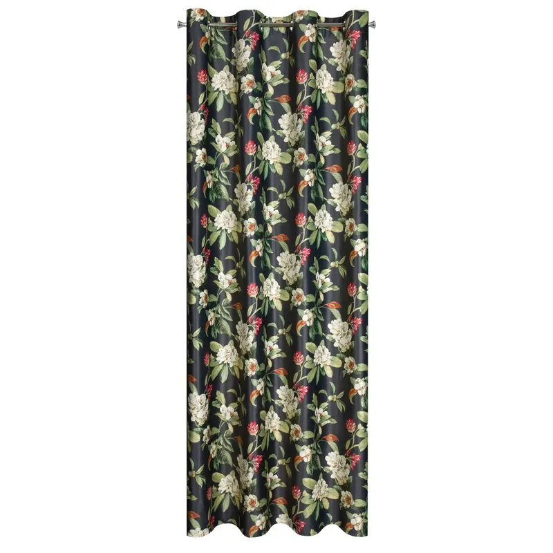 ZASŁONA GOTOWA ALEA 140X250 CM CZARNY - EU_389851