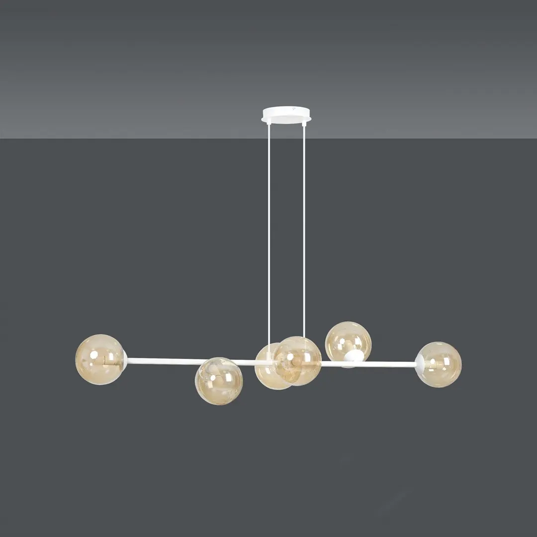 Lampa wisząca ROSSI Biały 879/6 - 879/6