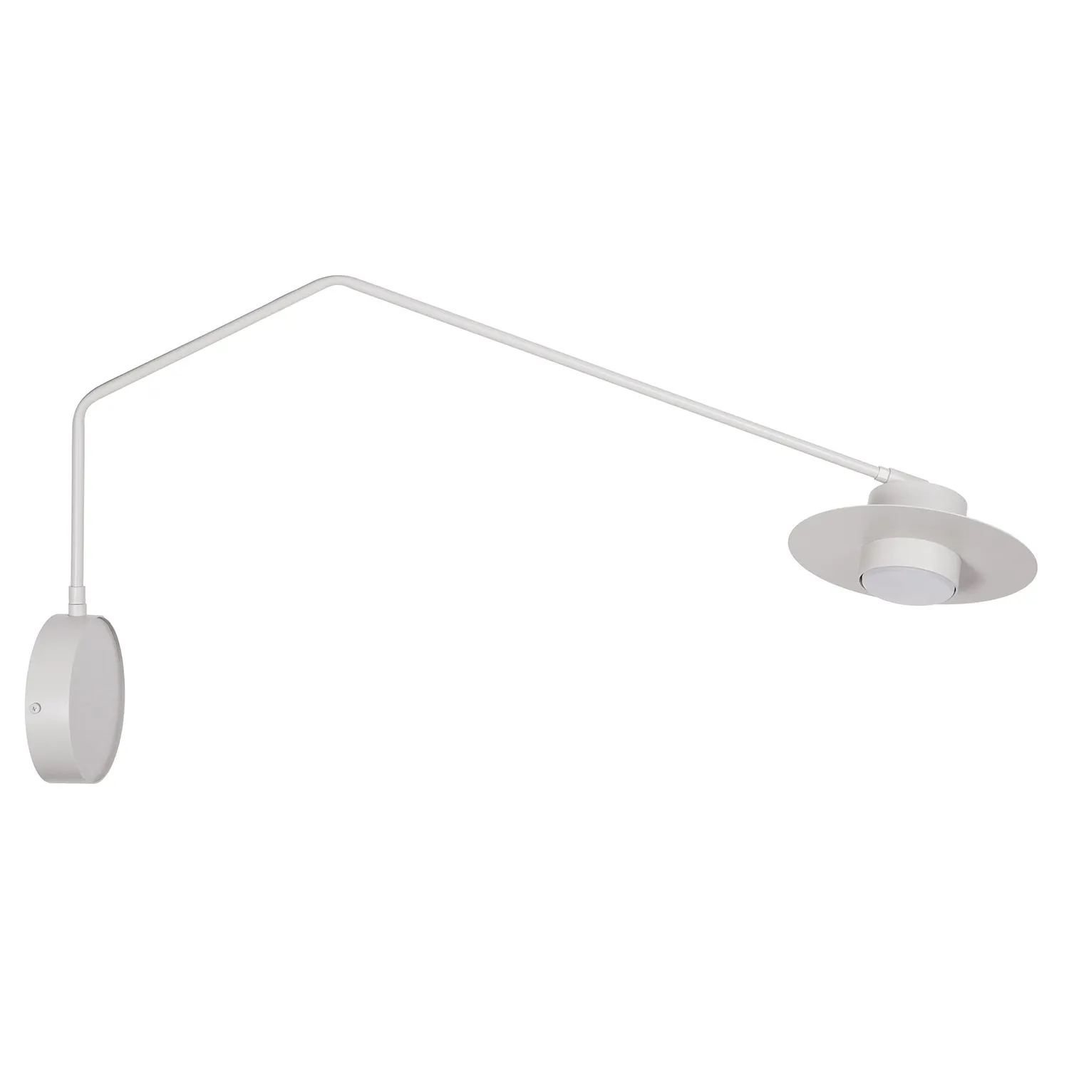 Kinkiet stalowy CHARLIE szary beż Lampa