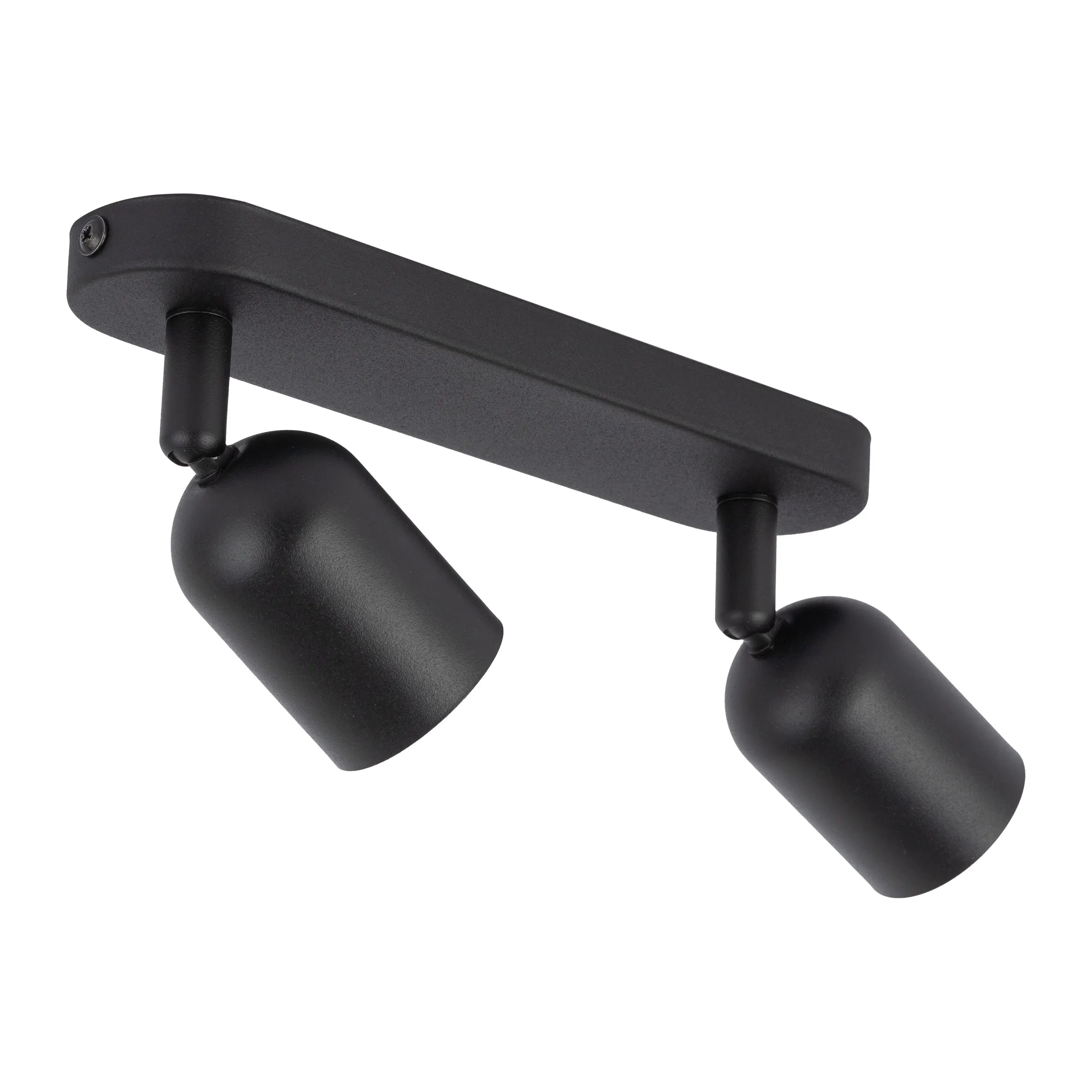 Lampa sufitowa TOP czarna z chromowanymi elementami na listwie metalowej regulowana 35x18x14cm - TK_4416