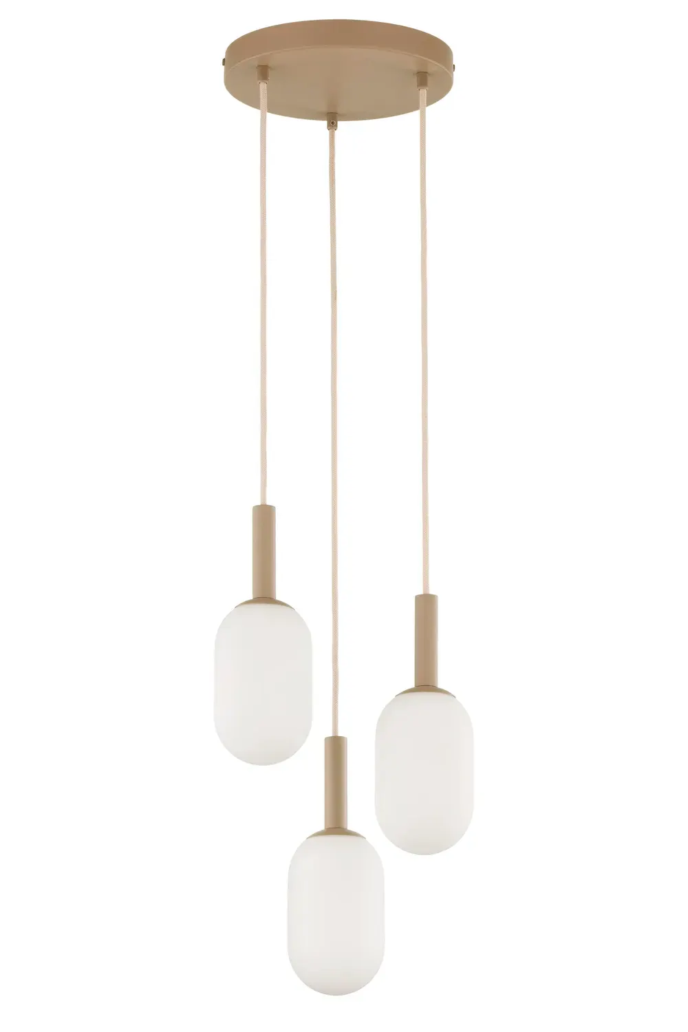 Lampa wisząca PLUUM 3 KOŁO ciepły beż biały Lampa wisząca PLUUM 3 KOŁO ciepły beż biały