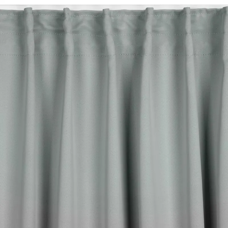 ZASŁONA GOTOWA MILAN NA TAŚMIE 140 X 300 CM SREBRNY - EU_390152