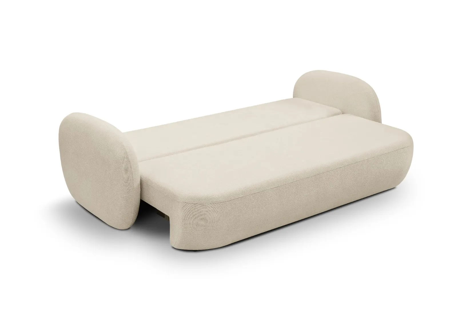 Sofa rozkładana z pojemnikiem OLIO SICURIO 238 cm beżowa - OLIO_SO_SICURIO55