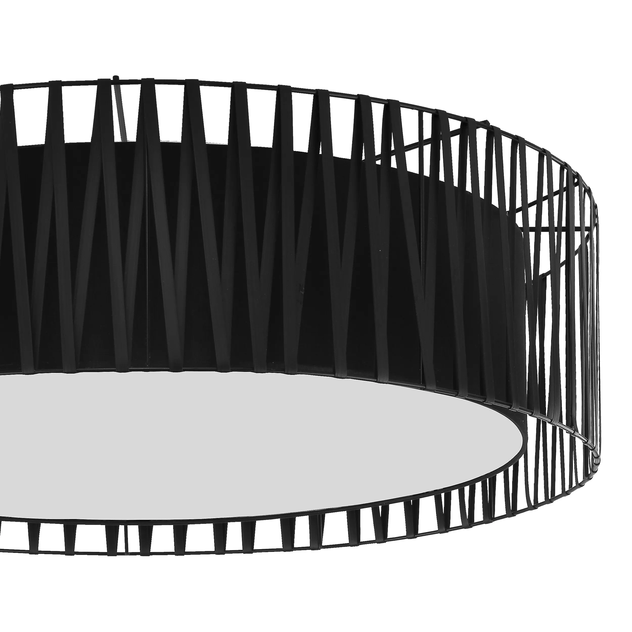 Lampa sufitowa HARMONY czarna biała 71x21cm - TK_1658