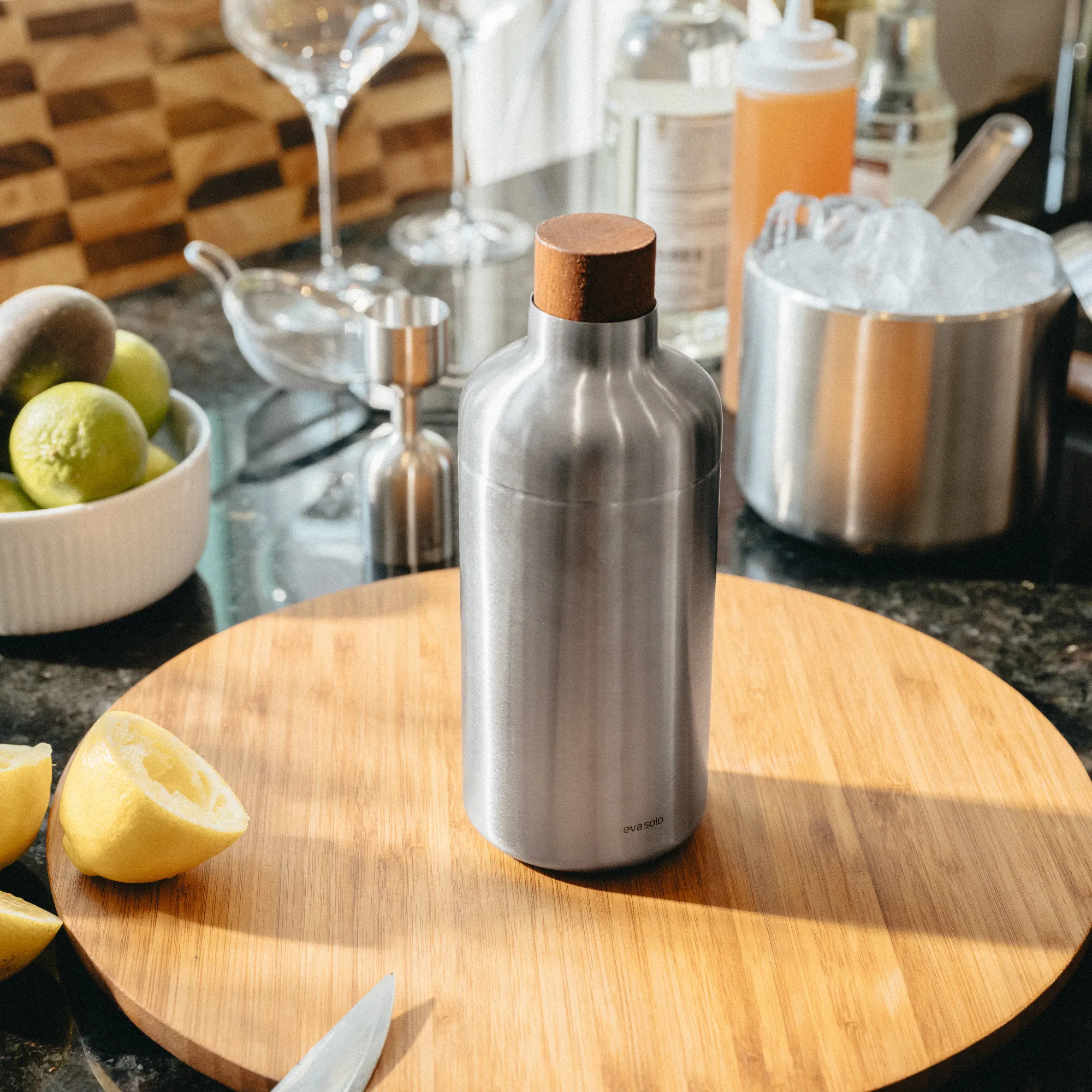 image butelka, termos, stalowy, metalowy, korkowy