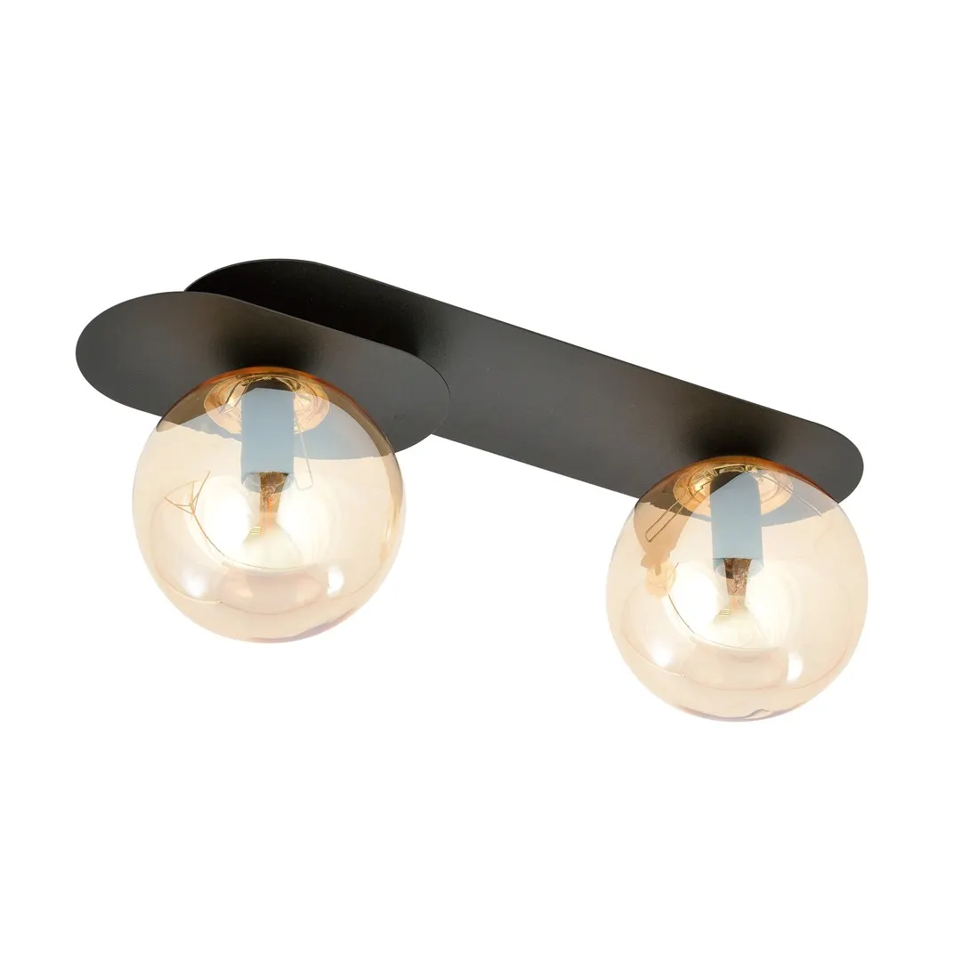 Lampa sufitowa PLAZA Czarny 1120/2 - 1120/2
