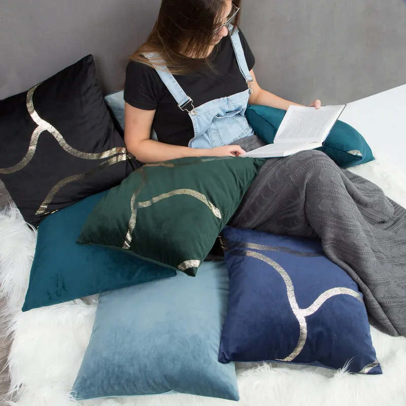 POSZEWKA BLINK 40 45 X 45 CM GRANATOWY - EU_395905