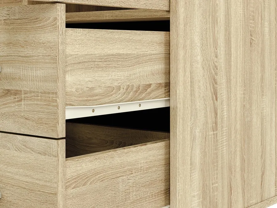 Szafa AVO 01 3-drzwiowa dąb sonoma jasna - 1AVO01-001