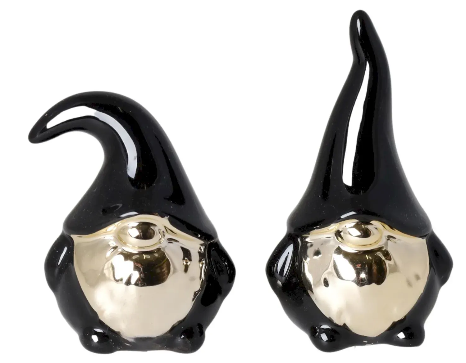 Figurka SKRZAT 2 sztuki czarno-złoty