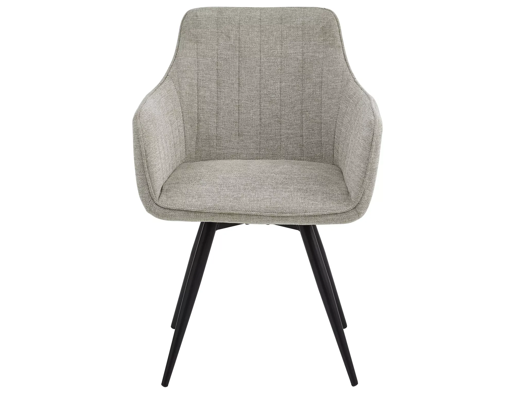 Krzesło obrotowe z podłokietnikami BALLO Brego 31 jasnobeżowe czarny stelaż - BALLOBRCJBE31