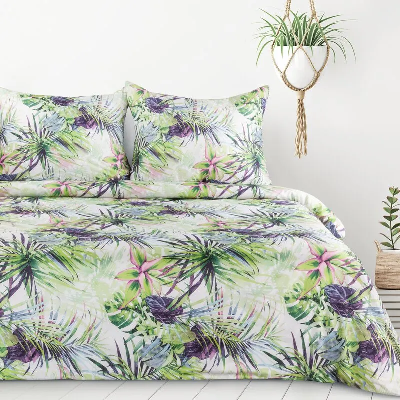 Pościel ROMMY 220x200 jasnozielona z mikrowłókna Pościel ROMMY 220x200 jasnozielona z mikrowłókna