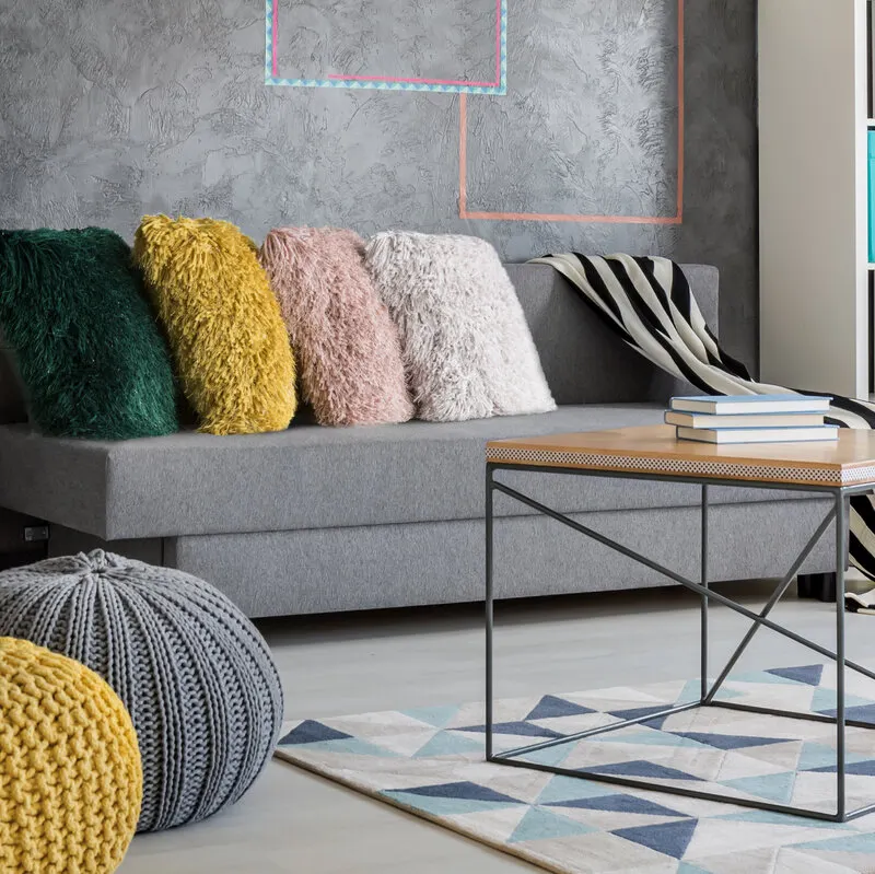 POSZEWKA CELIA 40X40 CM GRANATOWY - EU_349688