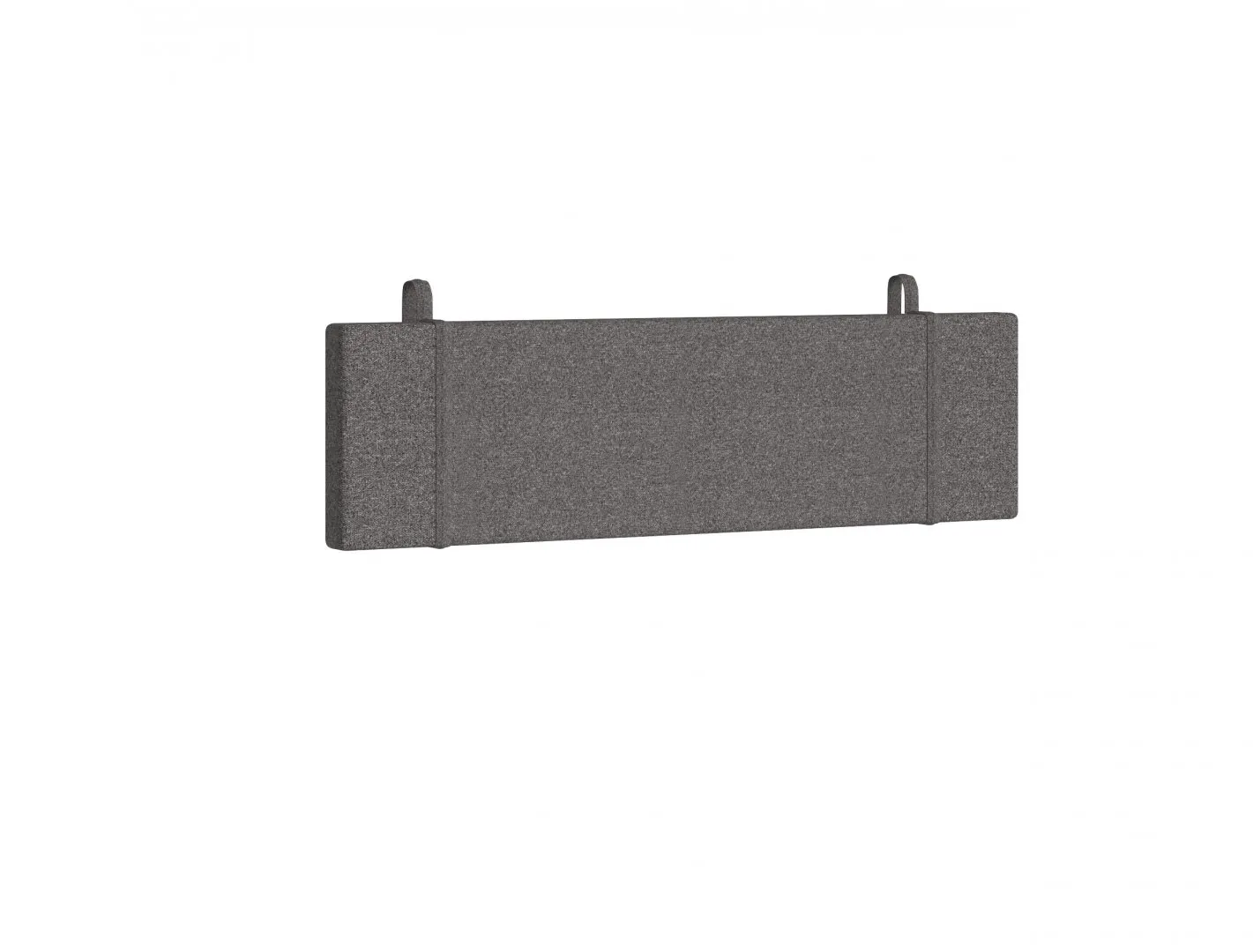 Zagłówek MWPT01 DO ŁOŻKA 90 Tkanina nakrapiany grafit SOLID 99 — zdjęcie 2