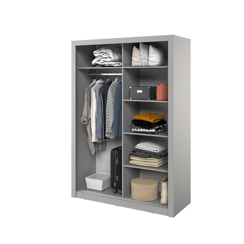 Szafa 2-drzwiowa ARTI AR-18 150cm szara - AR18S