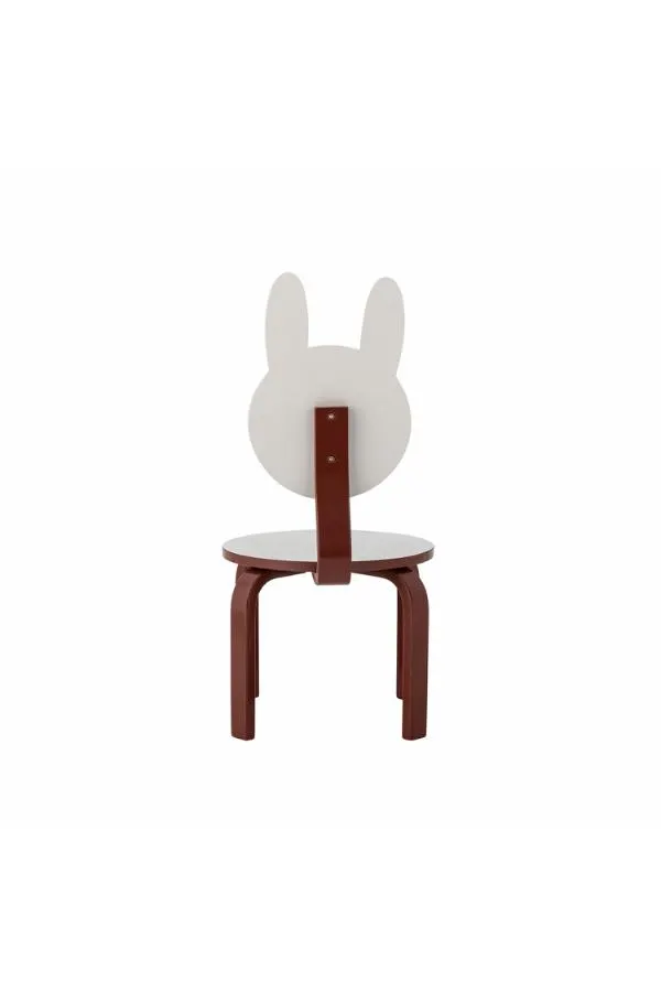 stool, chair, kids, rabbit head, round seat