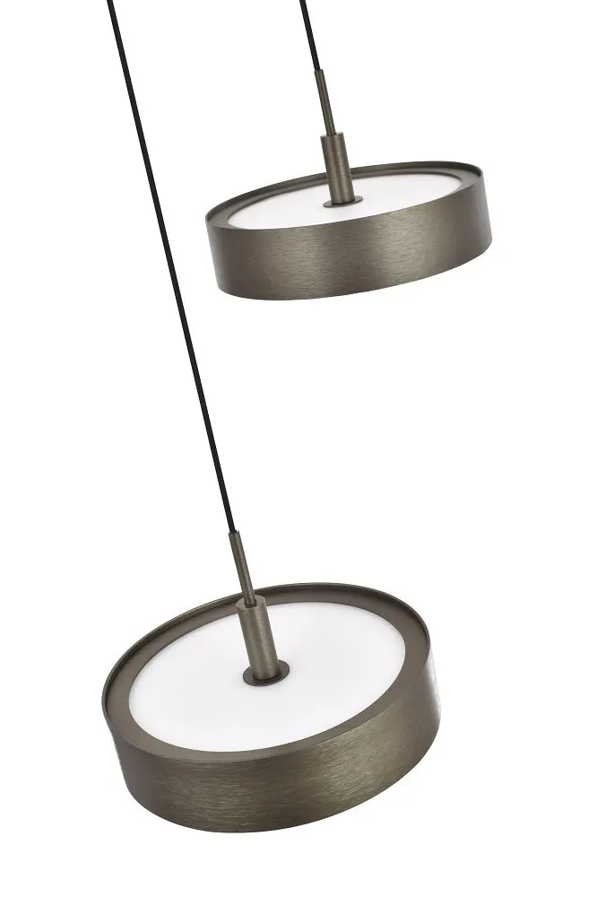 image lampa wisząca, lampka wisząca, metalowy kolor brązowy, okrągła baza, design industrialny