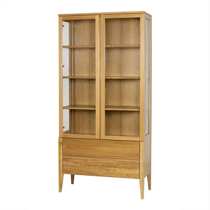 Witryna dębowa KW339 Brendy DREWMAX Witryna dębowa KW339 Brendy DREWMAX