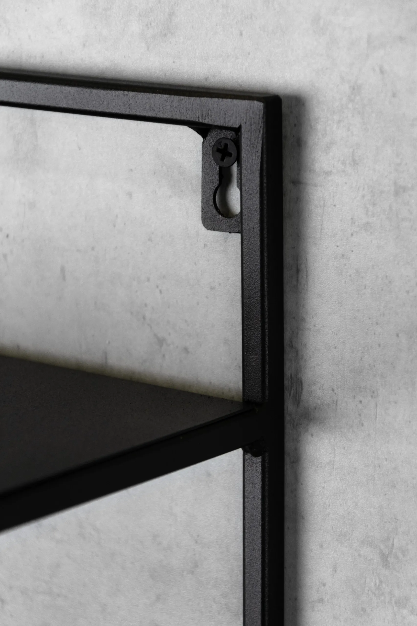 Kwietnik wiszący metalowy ELVEN S czarny - LD_TZ000175