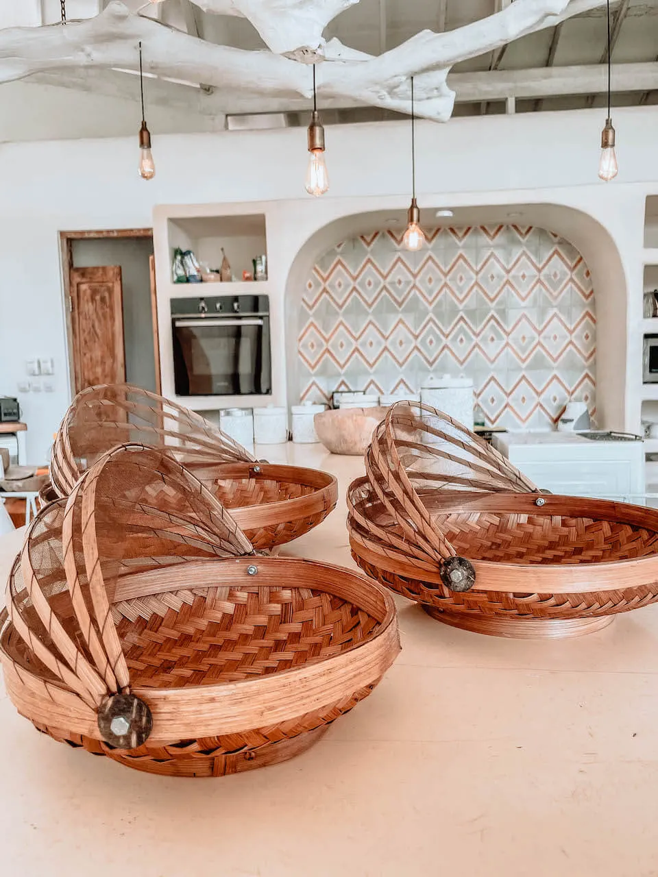 Taca bambusowa ROYAL SET 3 BRĄZ — zdjęcie 3