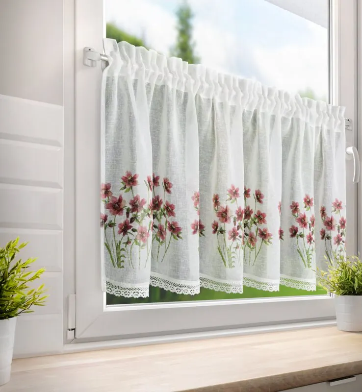 FIRANA GOTOWA ISA 150X60 CM BIAŁY — zdjęcie 9