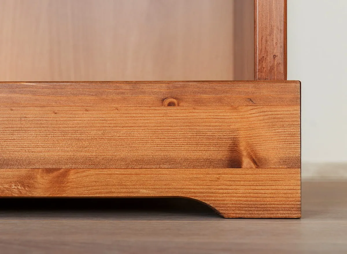 Regał sosnowy Toskania Kolor: bejca - PL2050